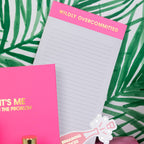 Wildly Overcommitted - Lined Notepad, To-Do List, Funny Gift