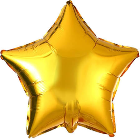 18” Brava Gold Star Foil Balloon