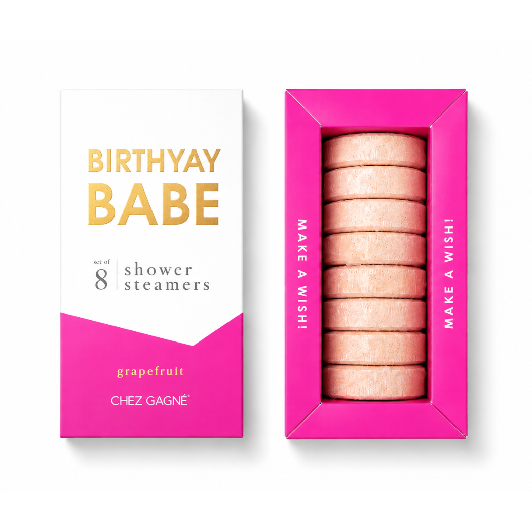 Birthyay Babe - Birthday Shower Steamers Gift, Grapefruit