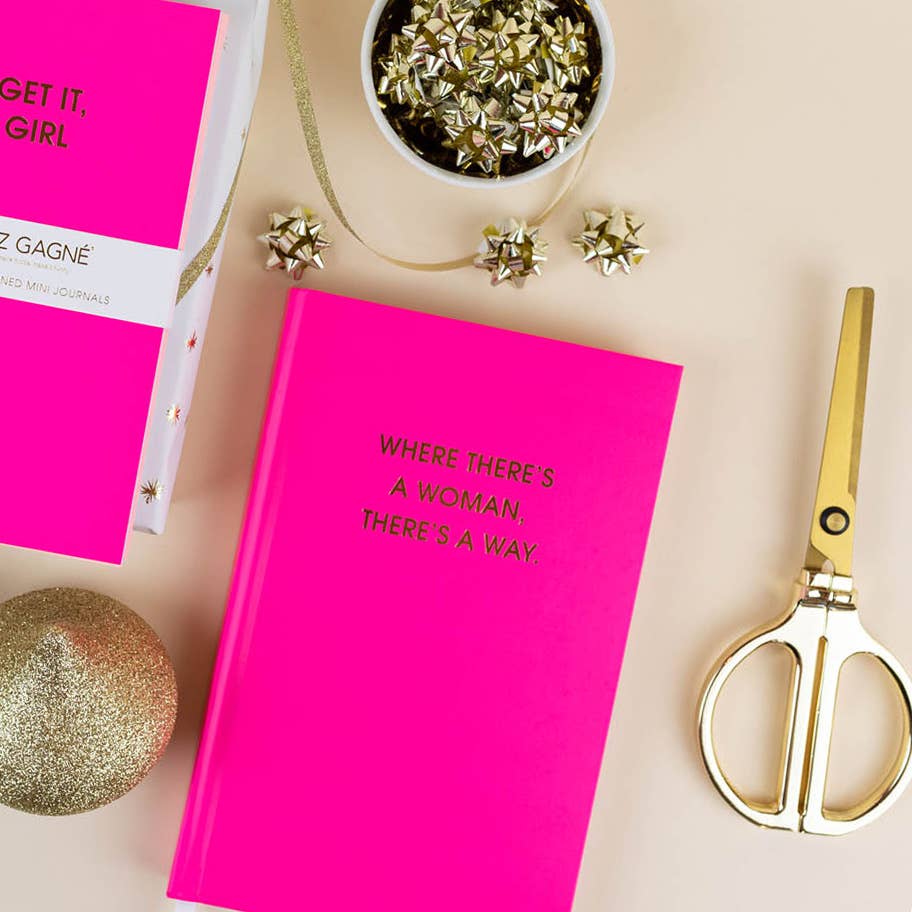 Where There's A Woman There's A Way - Daily Journal, Gift