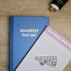 Manifest That Shit - Daily Journal, Funny Gift