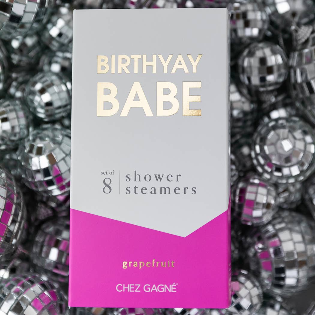 Birthyay Babe - Birthday Shower Steamers Gift, Grapefruit