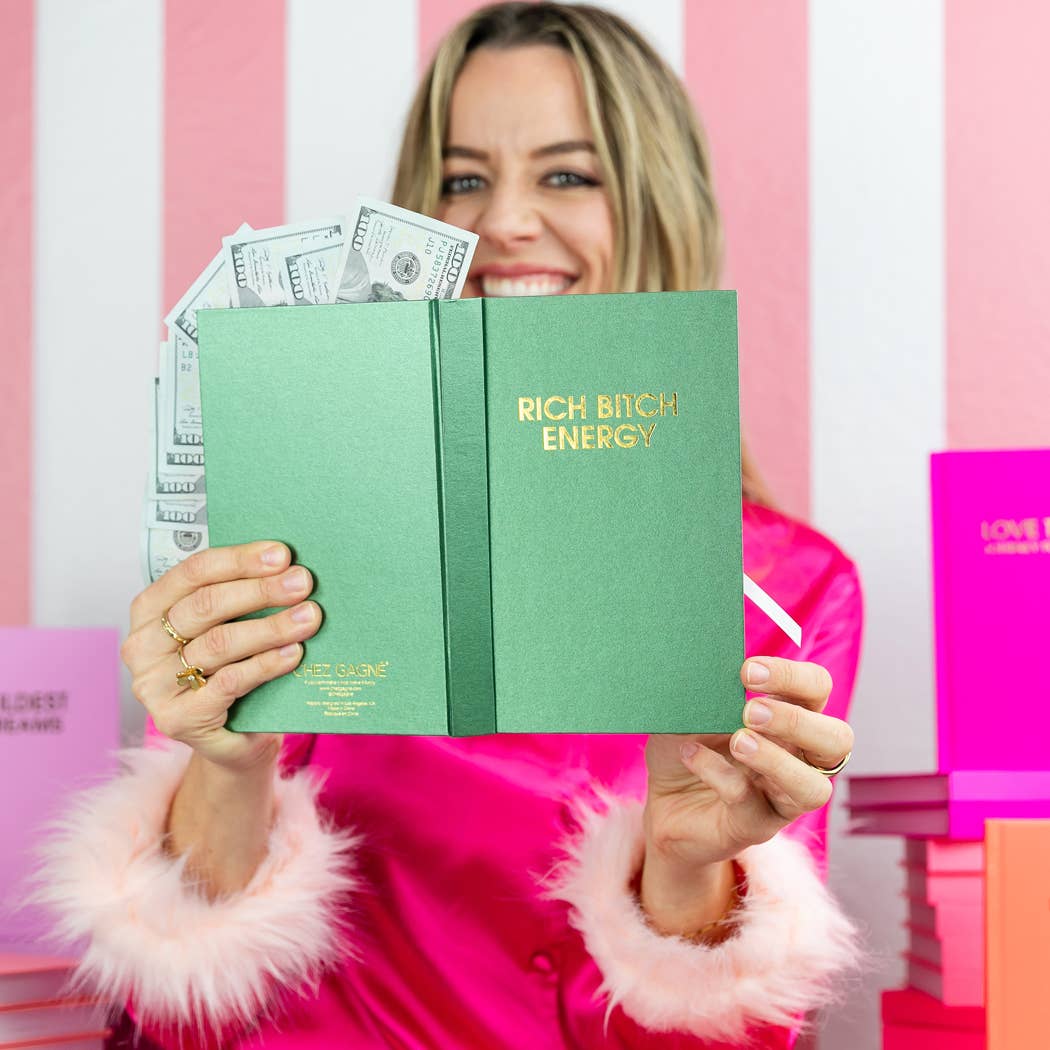 Rich Bitch Energy - Daily Journal, Manifesting Funny Gift