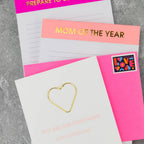 Mom Of The Year - Lined Notepad, To-Do List, Coral, Mom Gift