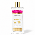Make A Wish - Glass Bottle Safety Matches, Birthday Gift