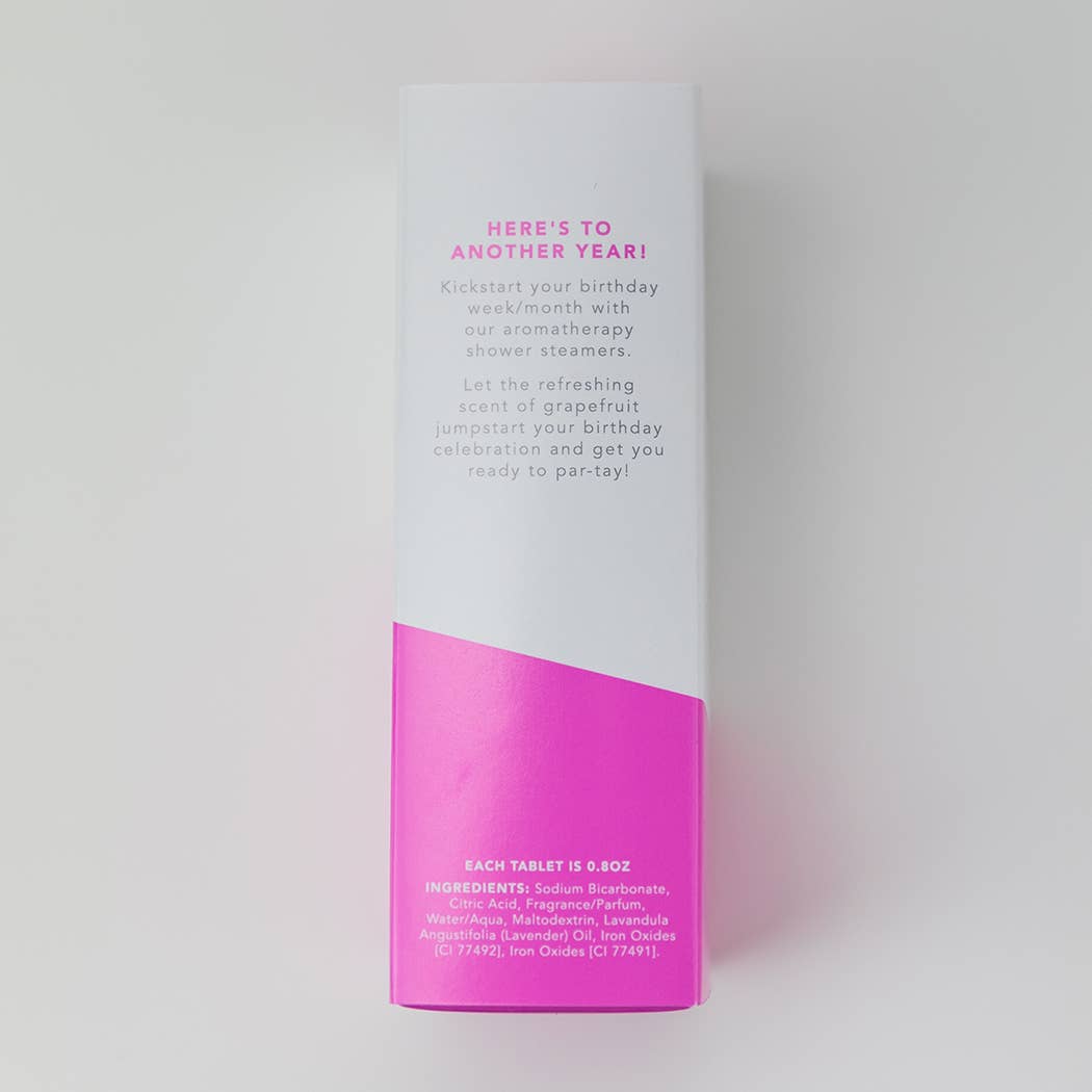 Birthyay Babe - Birthday Shower Steamers Gift, Grapefruit