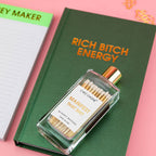 Rich Bitch Energy - Daily Journal, Manifesting Funny Gift