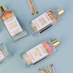 Coming In Hot - Glass Bottle Matches, Orange, Funny Gift