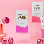 Birthyay Babe - Birthday Shower Steamers Gift, Grapefruit