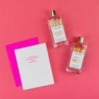Coming In Hot - Glass Bottle Matches, Orange, Funny Gift
