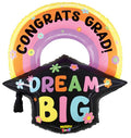 Congrats grad dream big 30 inch balloon