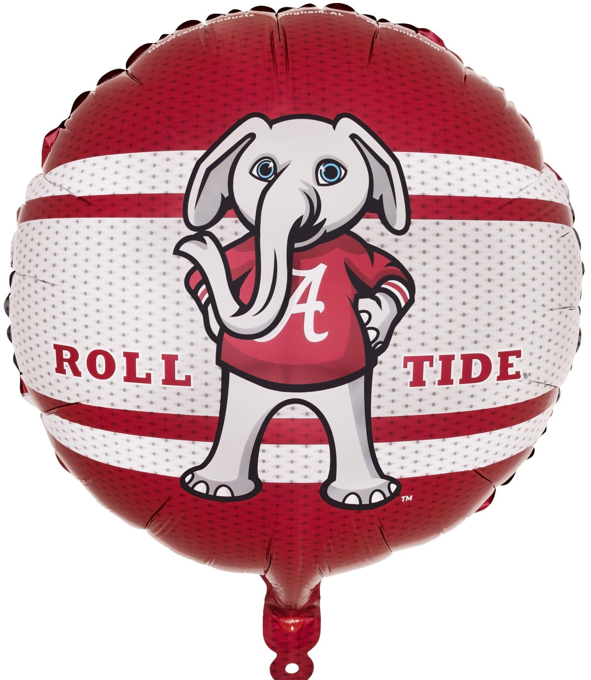 University of Alabama. Big Al 18” foil balloon