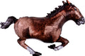 40” Anagram supershape Brown Horse Foil Balloon