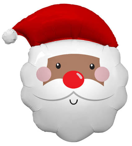 24” Tuftex Feelin Festive Santa Cocoa Foil Balloon
