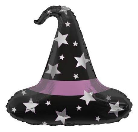 28” Tuftext Get Your Witch Hat On Foil Balloon