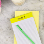 Killin' It - Lined Notepad, To-Do List, Funny Gift