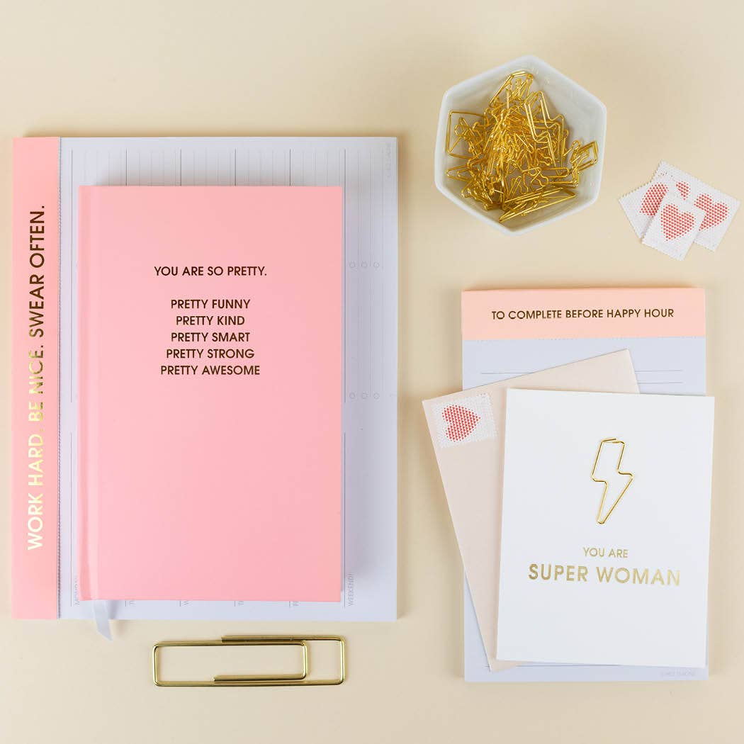 You Are So Pretty - Daily Journal, Self-Care Gift
