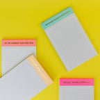 Wildly Overcommitted - Lined Notepad, To-Do List, Funny Gift