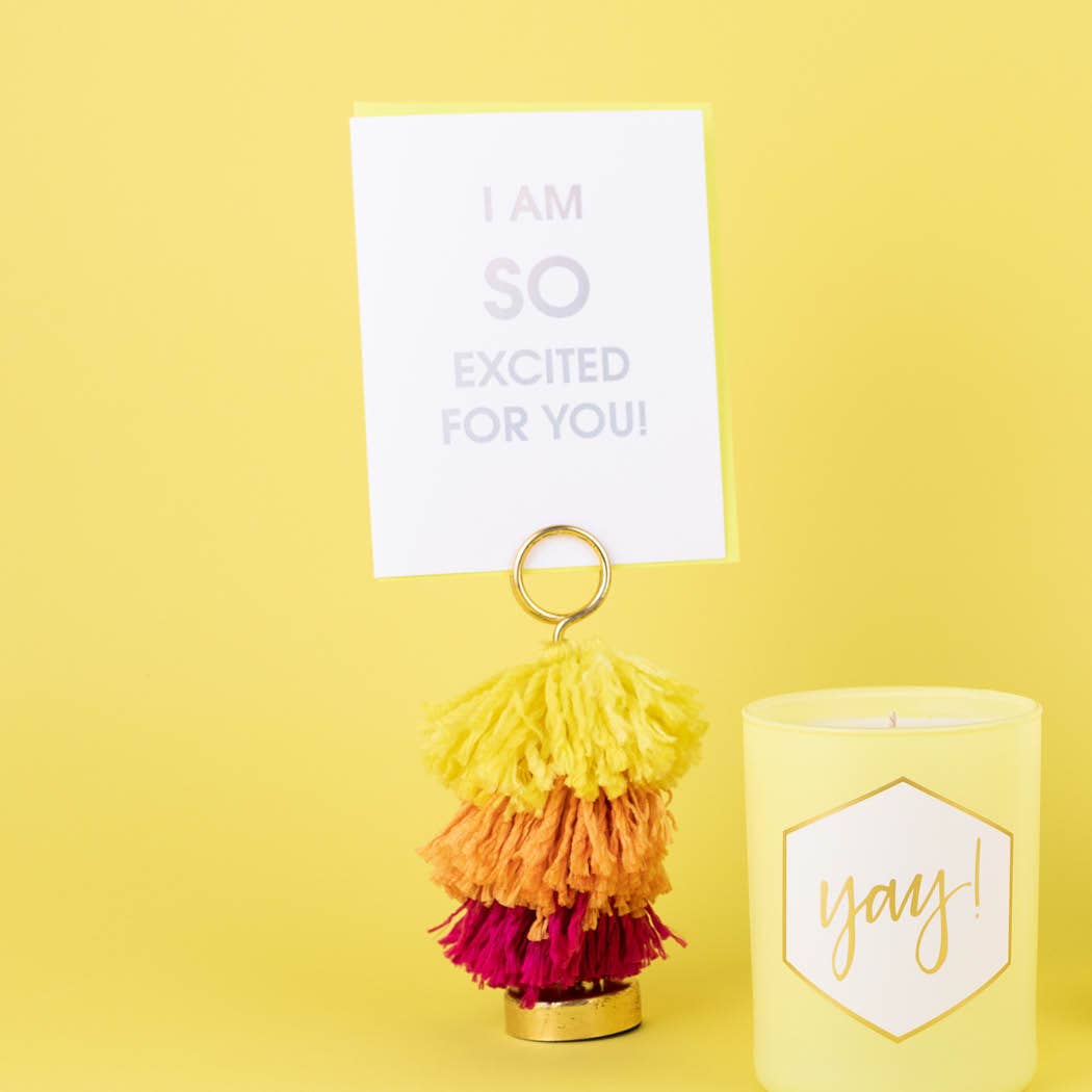 I Am So Excited For You - Congrats | Encouragement Card