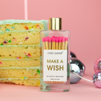 Make A Wish - Glass Bottle Safety Matches, Birthday Gift