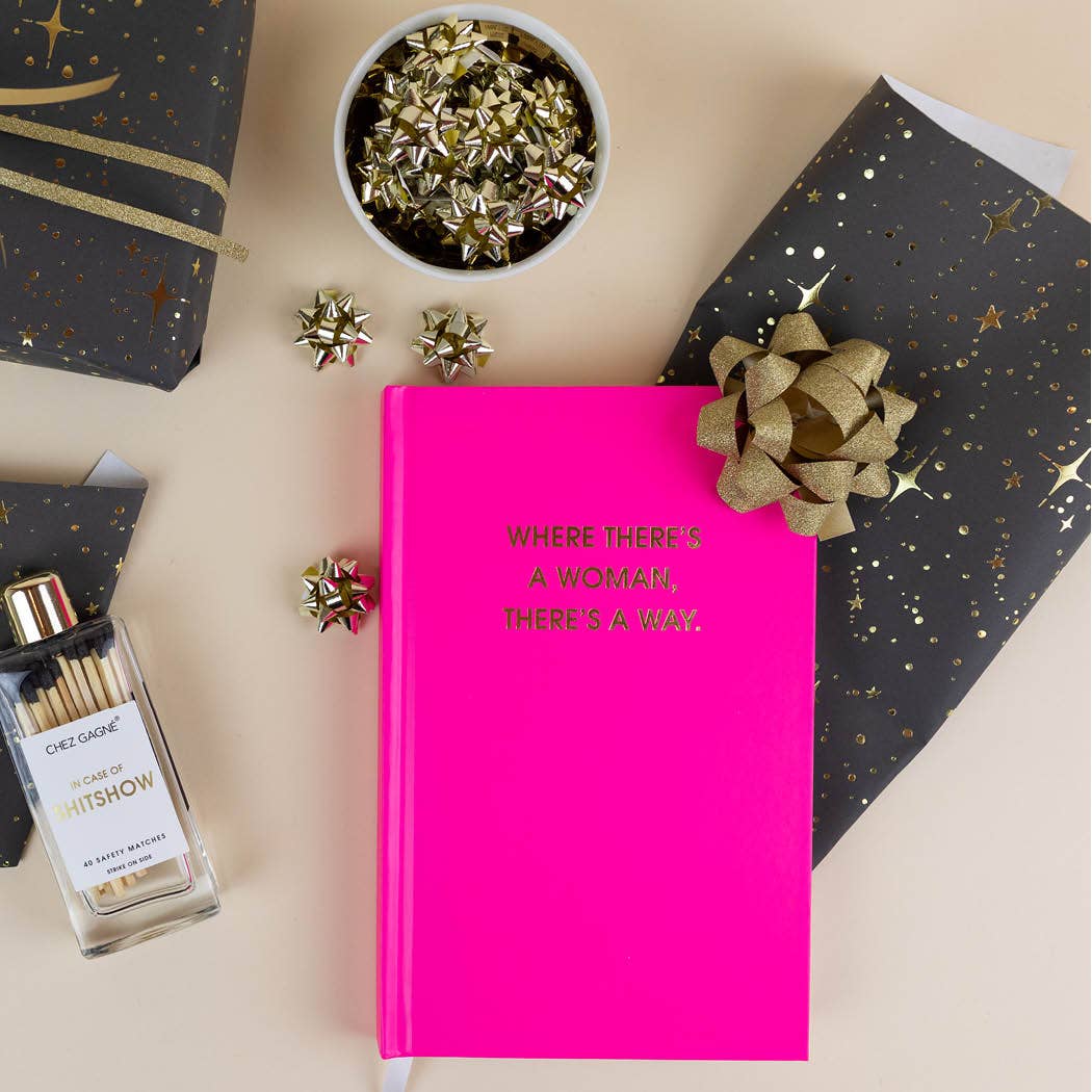 Where There's A Woman There's A Way - Daily Journal, Gift