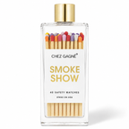 Smokeshow - Glass Bottle Matches, Rainbow/Multi, Funny Gift