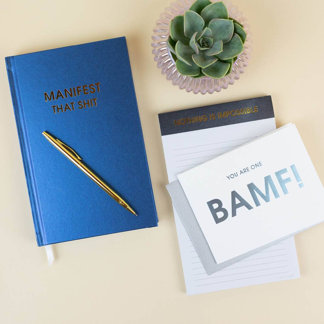 Manifest That Shit - Daily Journal, Funny Gift