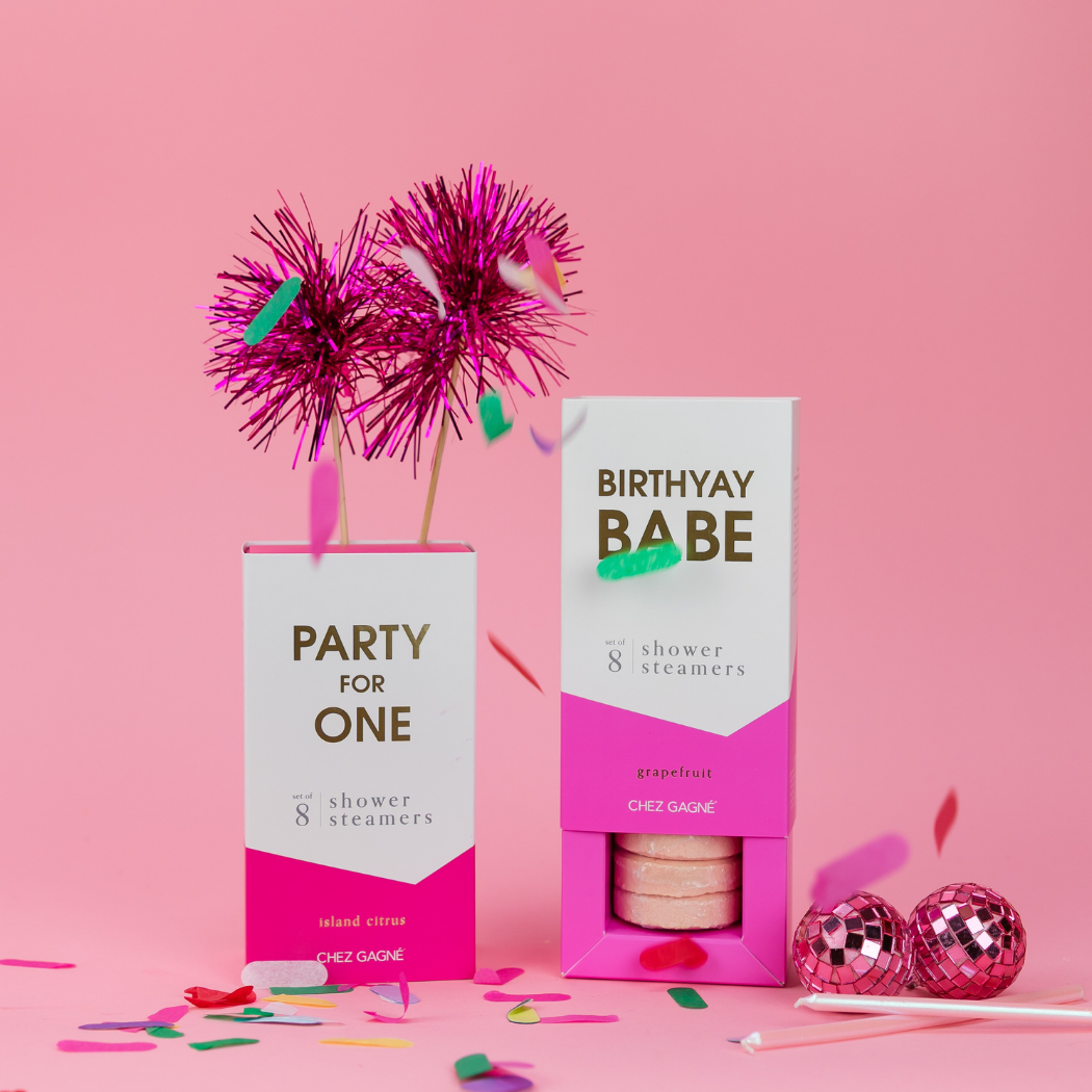 Birthyay Babe - Birthday Shower Steamers Gift, Grapefruit